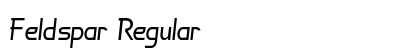 Feldspar Regular Preview
