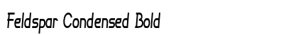 Feldspar Condensed Bold Preview