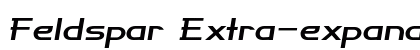 Feldspar Extra-expanded Bold Preview