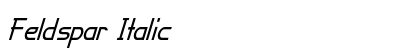 Feldspar Italic Preview