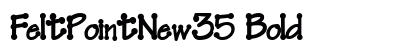 FeltPointNew35 Bold preview