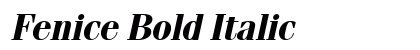 Fenice Bold Italic Preview