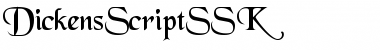 DickensScriptSSK Regular Font