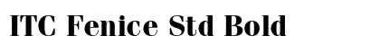 ITC Fenice Std Bold preview