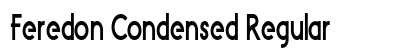Feredon Condensed Regular Preview