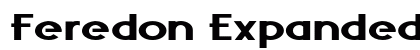 Feredon Expanded Bold Preview