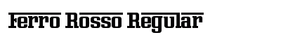 Ferro Rosso Regular preview