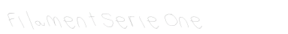 Filament Serie One preview