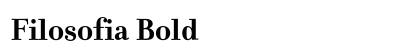 Filosofia Bold preview