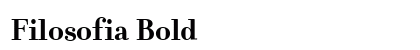 Filosofia Bold preview