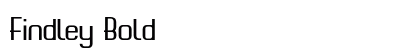 Findley Bold preview