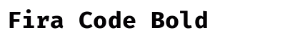 Fira Code Bold preview