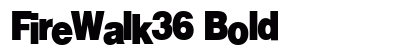 FireWalk36 Bold preview
