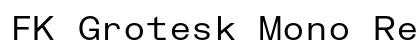 FK Grotesk Mono Regular preview
