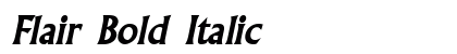 Flair Bold Italic Preview