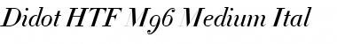 Didot Medium Italic Font