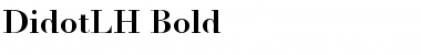 DidotLH Bold Font