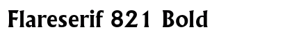 Flareserif 821 Bold preview