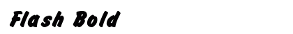 Flash Bold preview