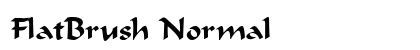 FlatBrush Normal Preview