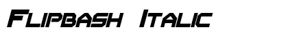 Flipbash Italic preview