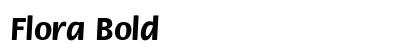 Flora Bold preview