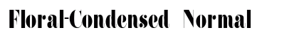 Floral-Condensed Normal Preview