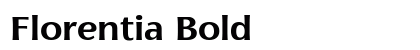 Florentia Bold preview