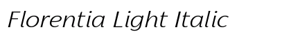 Florentia Light Italic preview
