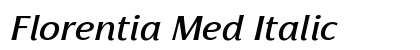 Florentia Med Italic preview