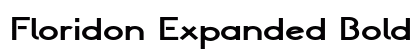 Floridon Expanded Bold Preview