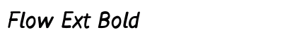 Flow Ext Bold preview