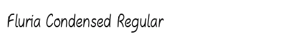 Fluria Condensed Regular Preview