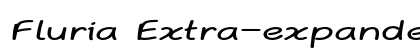 Fluria Extra-expanded Bold Preview