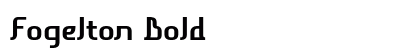 Fogelton Bold preview