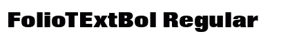FolioTExtBol Regular preview