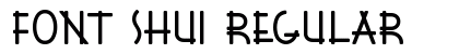 Font Shui Regular preview