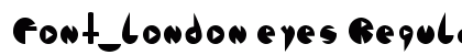 Font_london eyes Regular preview