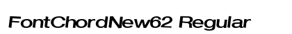 FontChordNew62 Regular Preview