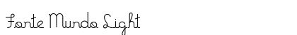 Fonte Mundo Light preview