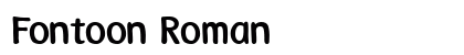 Fontoon Roman preview