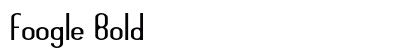 Foogle Bold preview