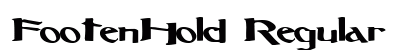 FootenHold Regular Preview