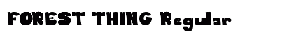 FOREST THING Regular preview