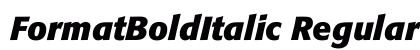 FormatBoldItalic Regular preview
