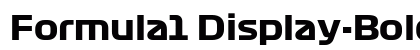 Formula1 Display-Bold Bold preview