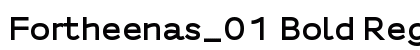 Fortheenas_01 Bold Regular preview