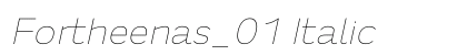 Fortheenas_01 Italic Preview