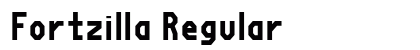 Fortzilla Regular preview