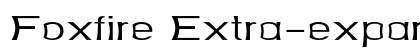 Foxfire Extra-expanded Regular Preview